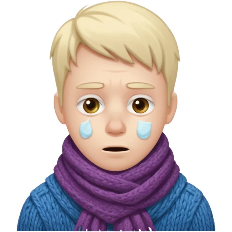 bad health sick cold emoji