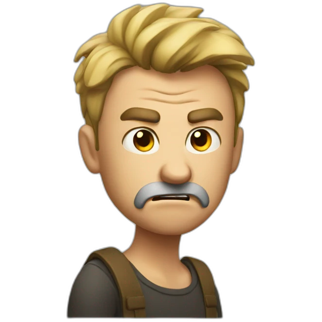 angry man emoji