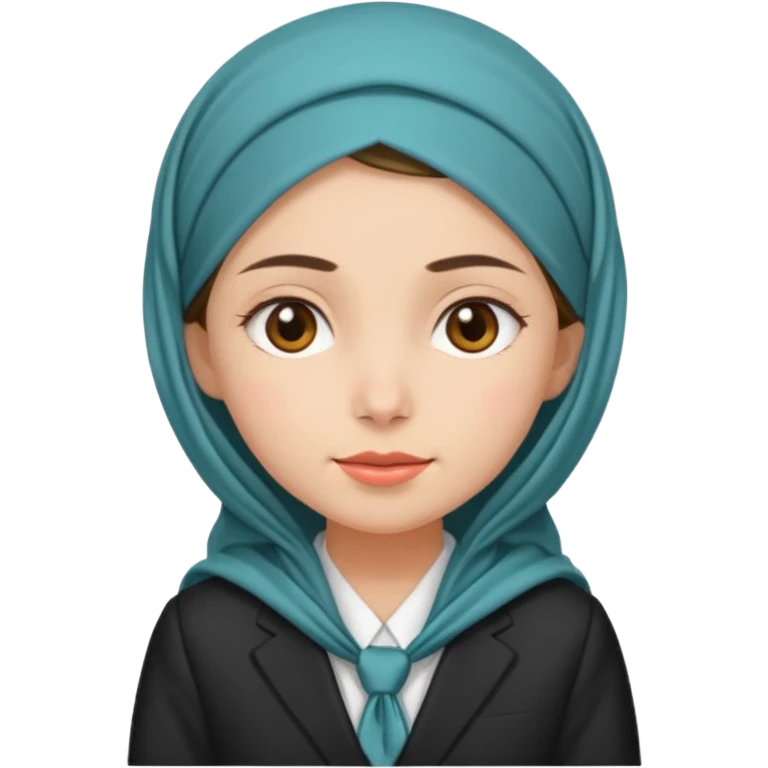 girl wearing suit and chunni on her head  emoji