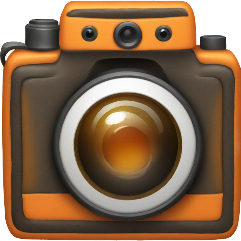 camera orange emoji