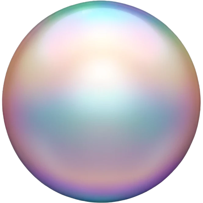 Una perla de mar emoji