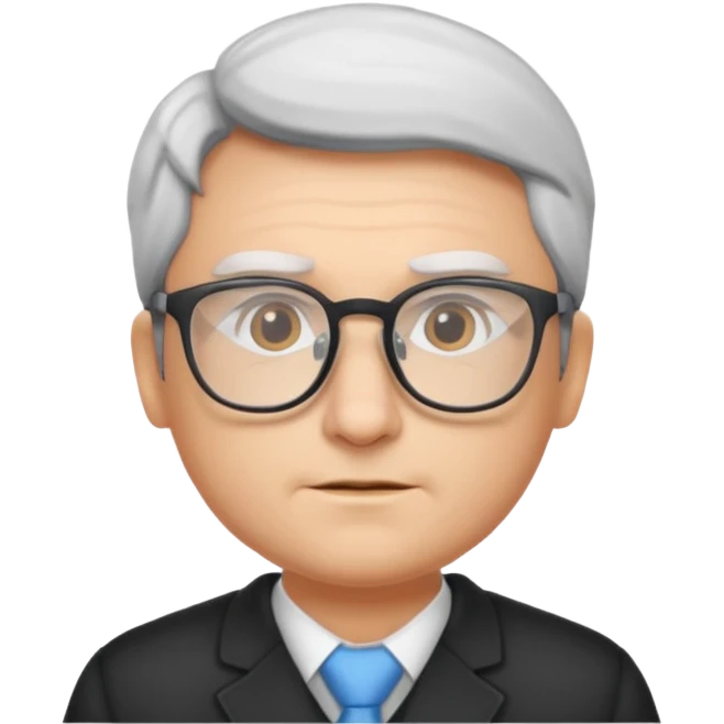 upstanding citizen with glasses emoji