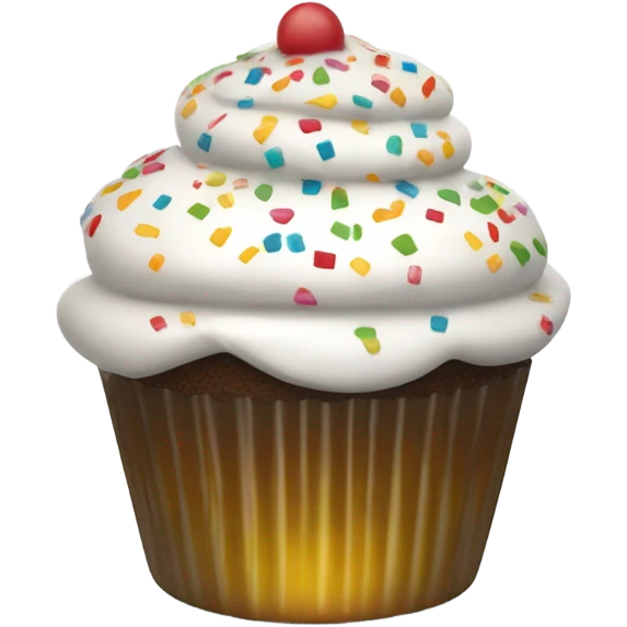 Cupcake coin emoji