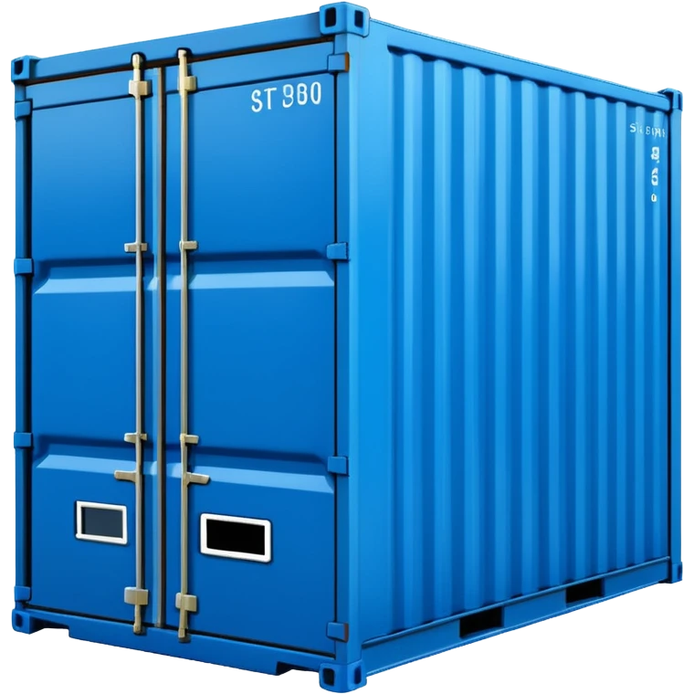 goods Contener emoji which is used for shipment of goods, single contaner emoji