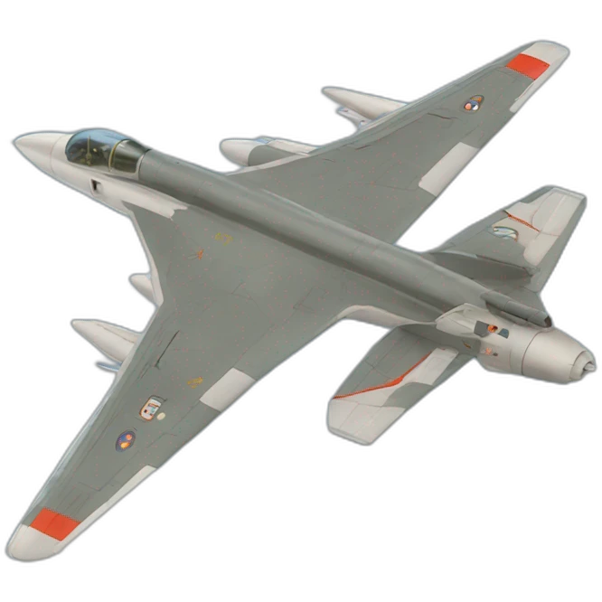 Sukhoi 27 aircraft Cartoon style emoji