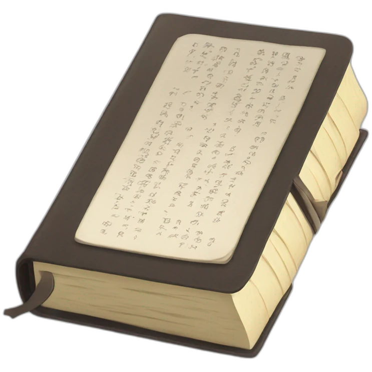 Death note book emoji