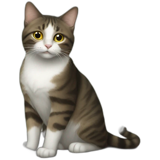 cat with tarot emoji