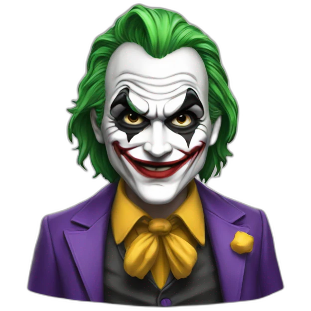  joker whit batman emoji