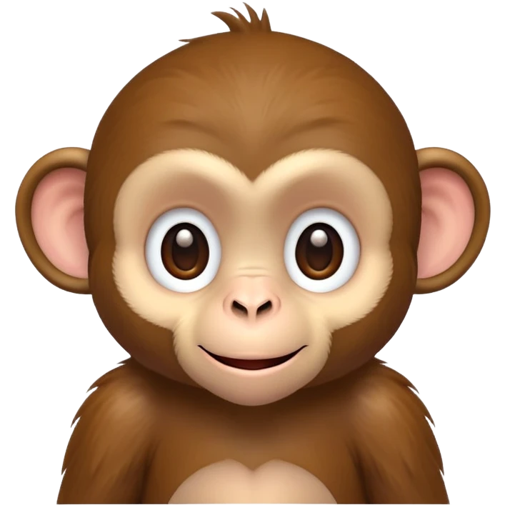 cute monkey emoji