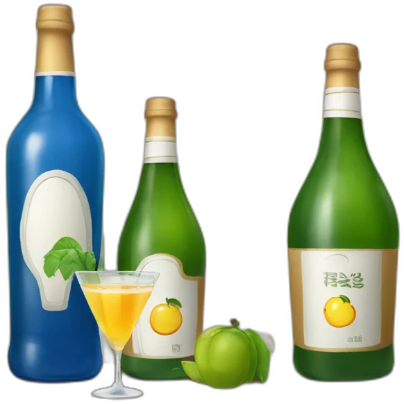 Hoşa qui boit de l alcool emoji