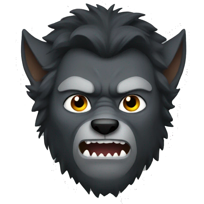 Werewolf emoji
