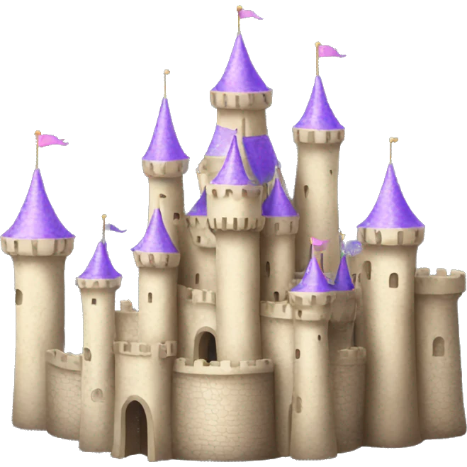 princess castle  emoji