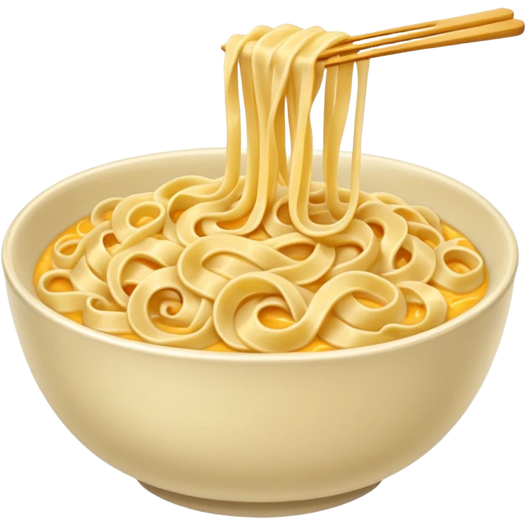 Very cheesy noodles emoji