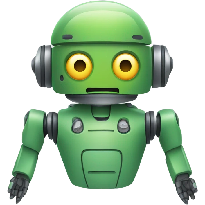 Android robot logo emoji