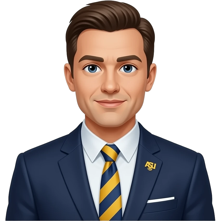 Clavicular getting frame mogged by asu frat leader emoji