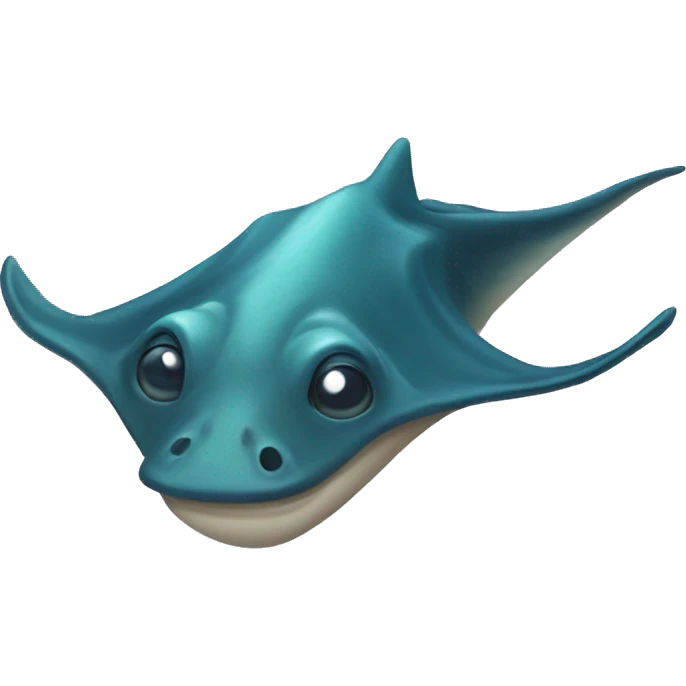 Stingray smilyng emoji