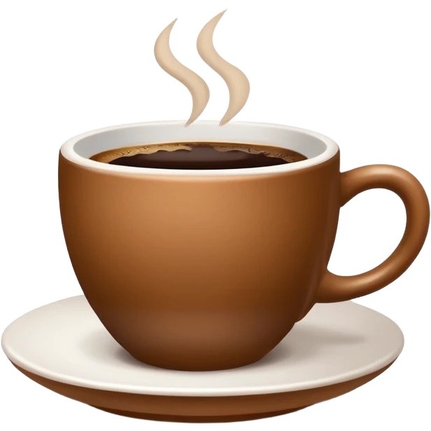 coffe and paper emoji