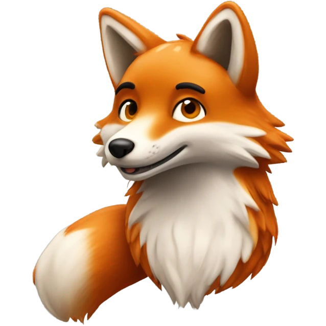 Furry renard chaud emoji