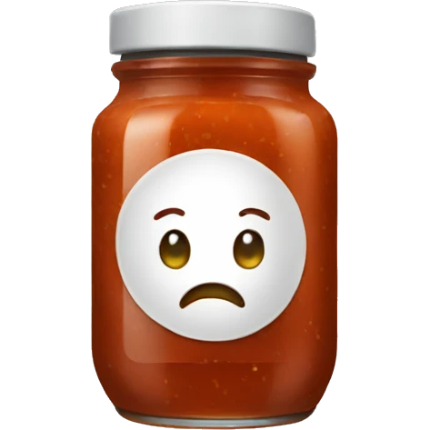 sick sauce jar emoji