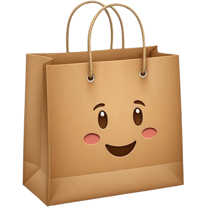 sac de shopping  emoji