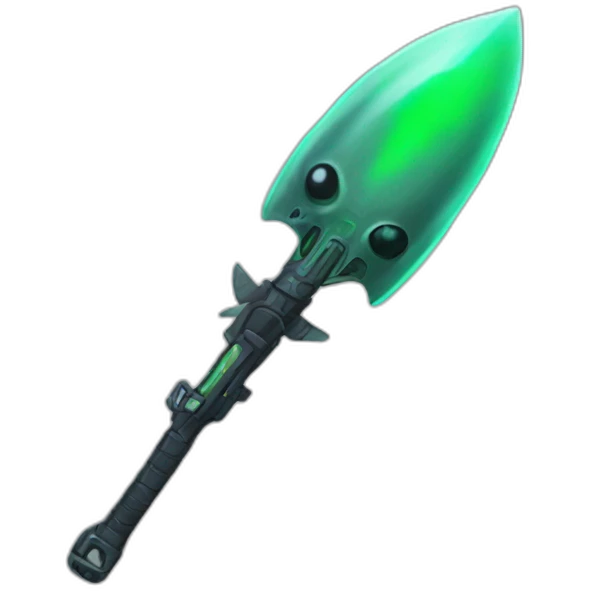 Alien weapon emoji