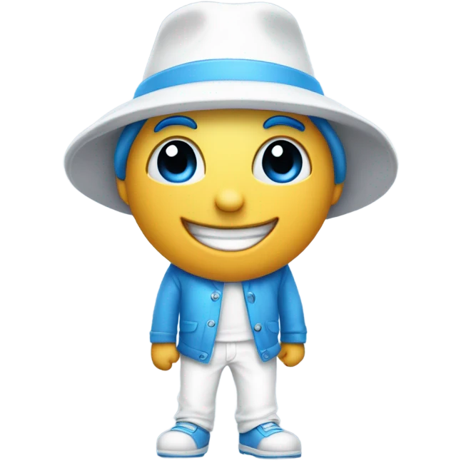 Smurf  emoji