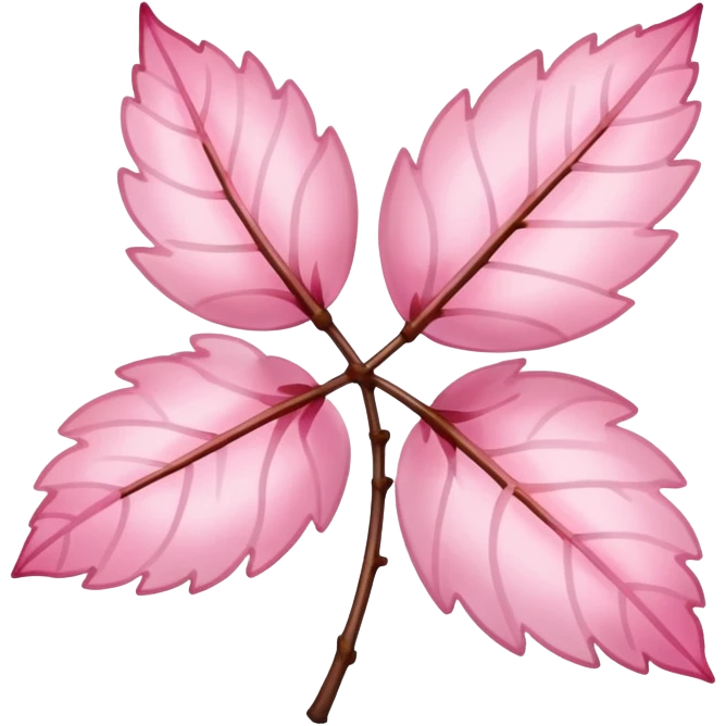 cherry blossom leaf emoji