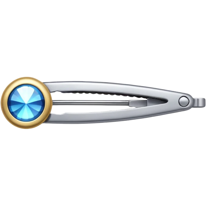 ￼ hair clip emoji