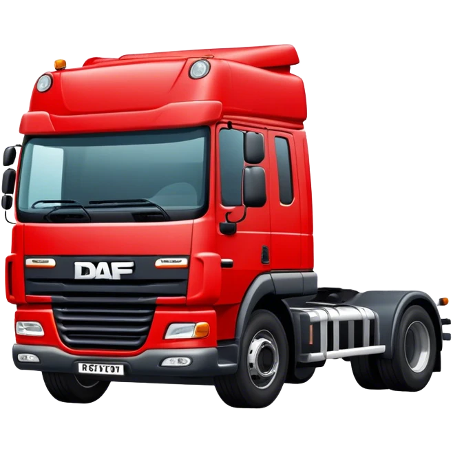 Daf lorry emoji