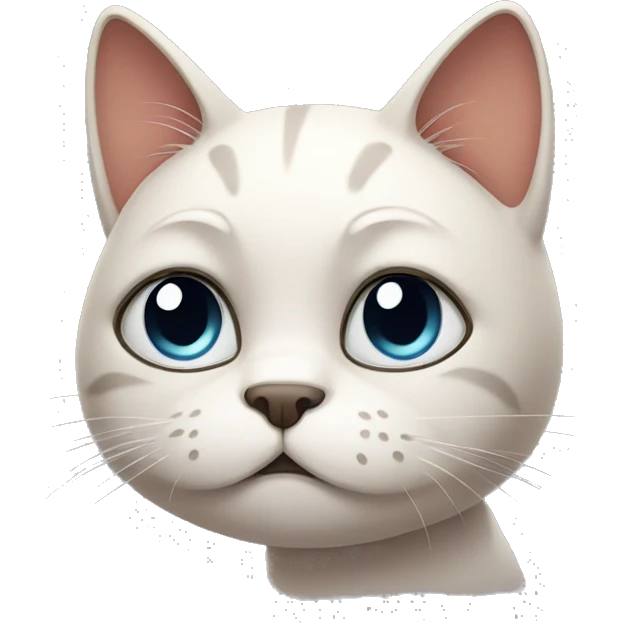 Sad cat  emoji