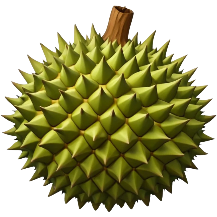 Black thorn durian emoji