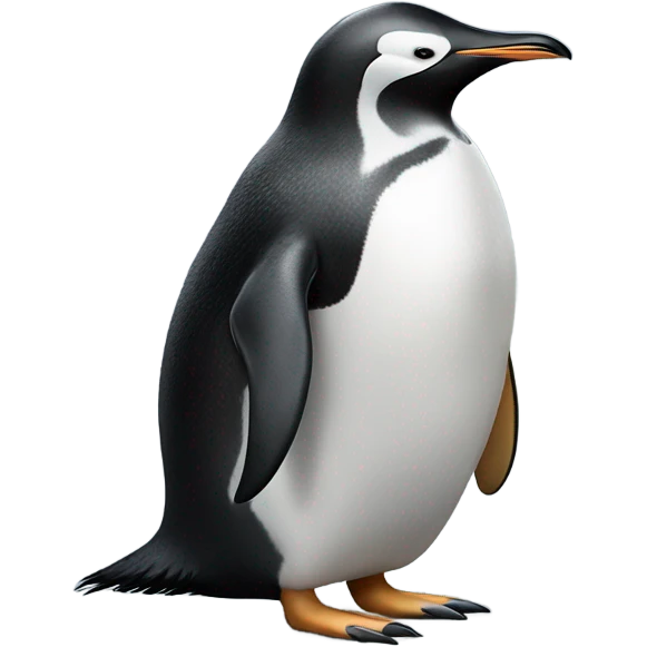 Old man penguin  emoji
