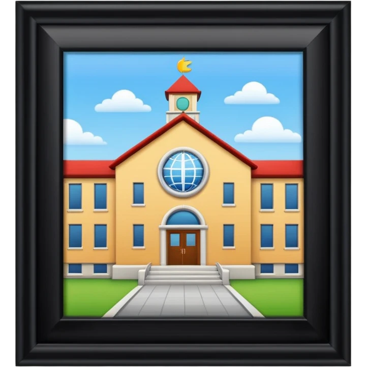 No school symbol emoji