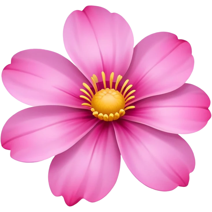 pink flower emoji