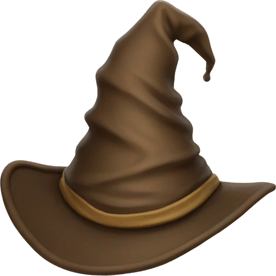 Sorting hat emoji