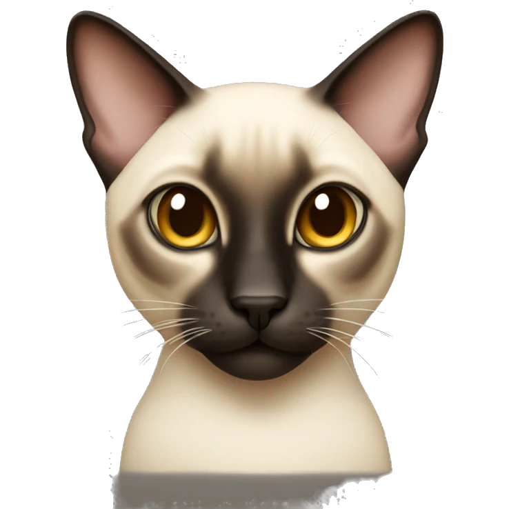 Siamese cat emoji