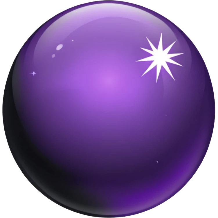 Purplish/black Skyshard emoji