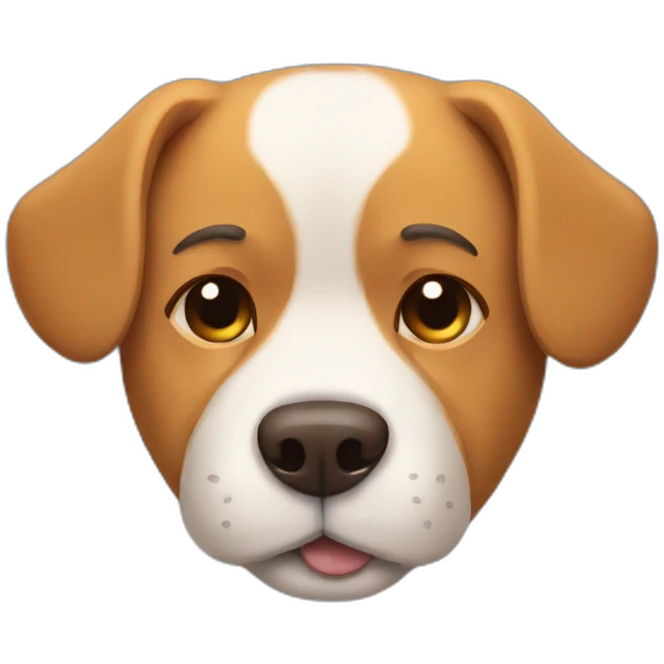 sleepy dog emoji