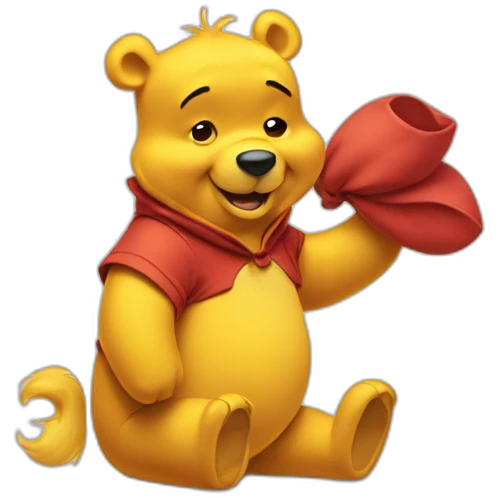 Xi jiping as winnie the pooh emoji