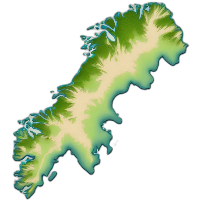 Map of norway emoji