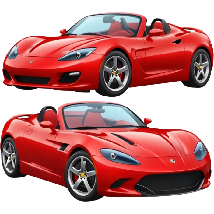 sports car emoji