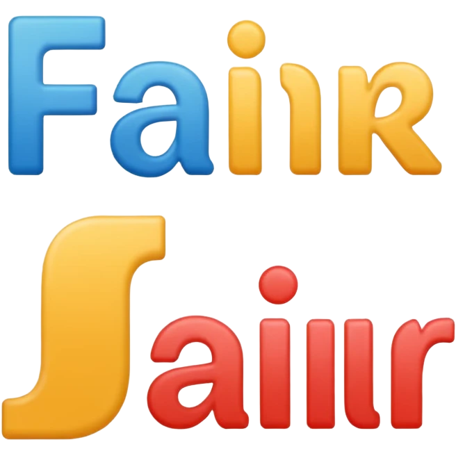 text that says 'fair' emoji