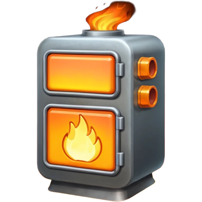 Furnace realistic emoji