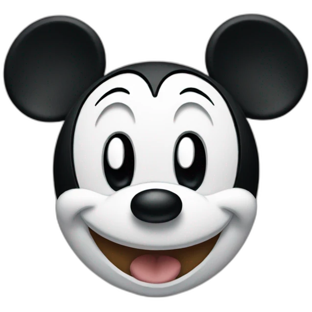 Mickey mouse emoji