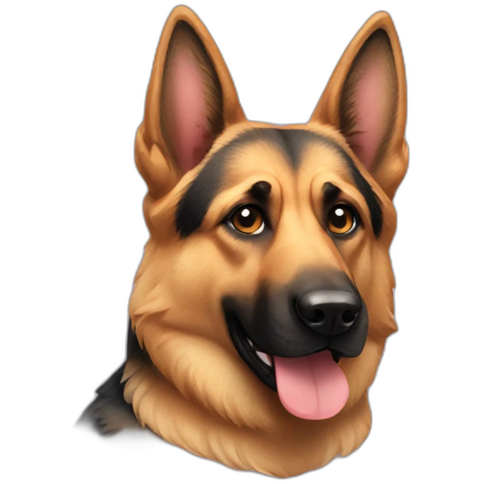 German shepperd emoji