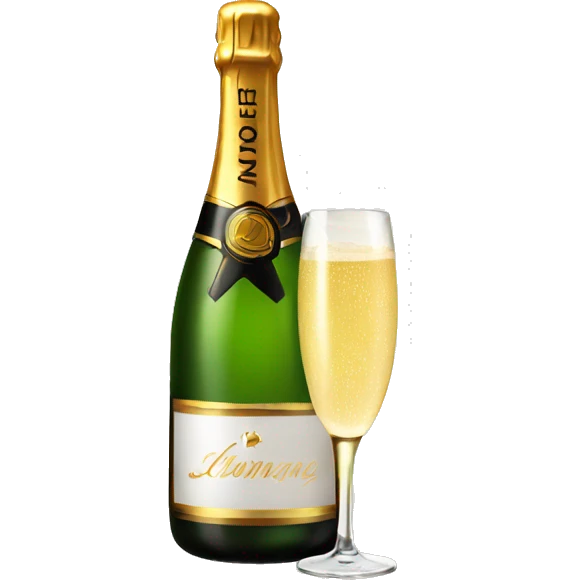 Champagne  emoji
