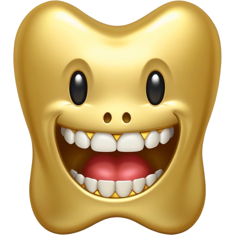 Gold tooth  emoji