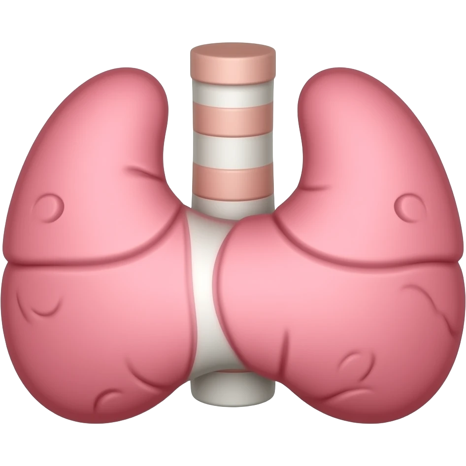 A real thyroid with iPhone emoji style emoji