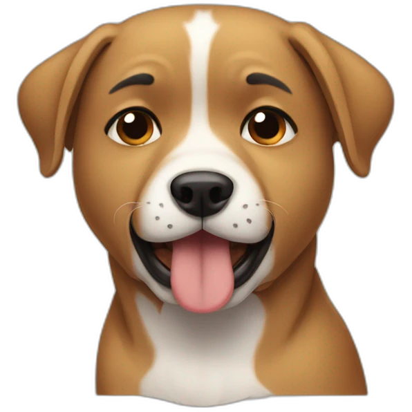 Dog crying  emoji