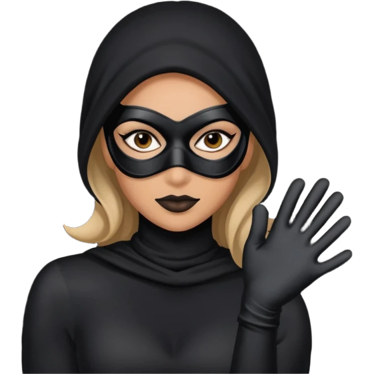 thief woman emoji